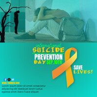 suicide prevention Instagram Post template