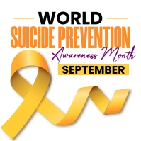 Suicide Prevention Month Flyer Instagram Post template