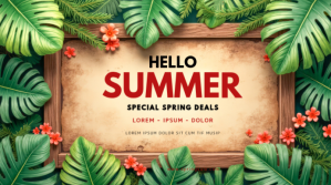 Summer Sale Presentation Template