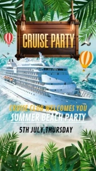 summer,retail,event,party Instagram Story template