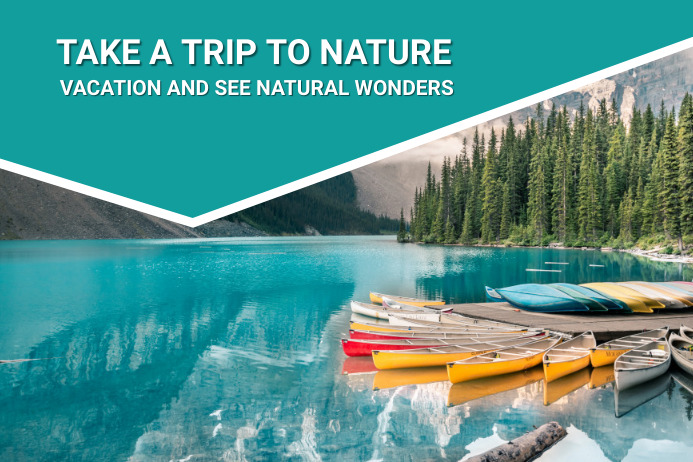 Summer,vacation,nature,holidays,trip Banner 4' × 6' template
