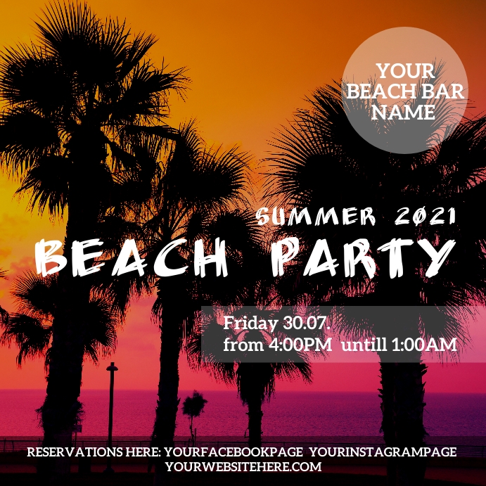 Summer 2021 Instagram Post | PosterMyWall