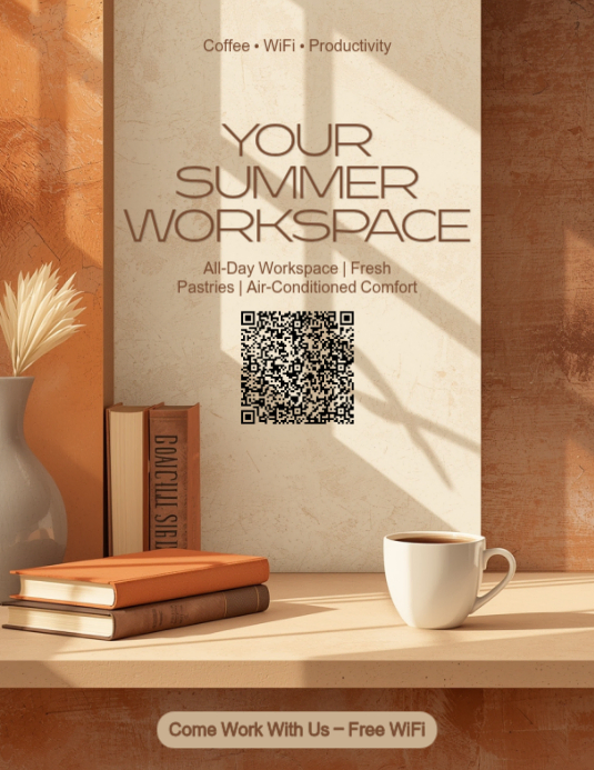 Coworking Space Promotion Template | PosterMyWall