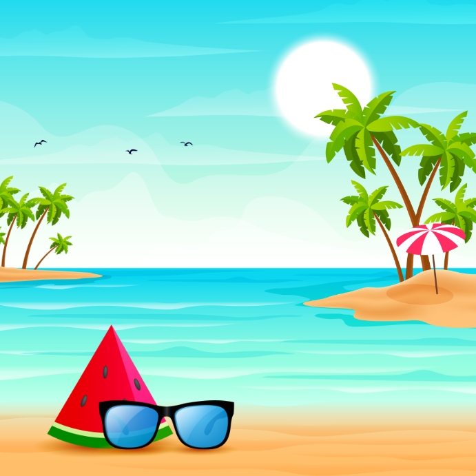 Copy of summer background | PosterMyWall