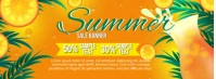 Summer Banner Sale Ikhava Yesithombe se-Facebook template