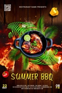 SUMMER BBQ Iphosta template