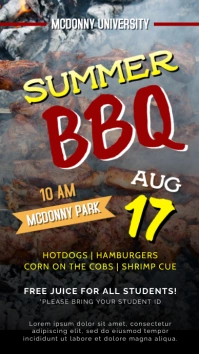 SUMMER BBQ Instagram Story template