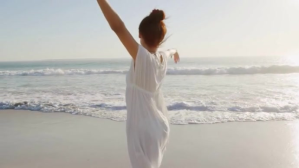 Summer beach fun Coverfoto til YouTube-kanal template