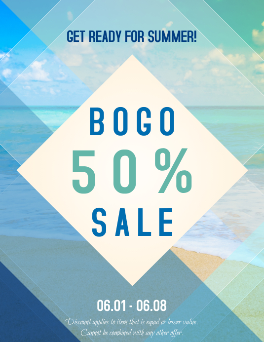 Summer Beach Sales Ad Template Postermywall Summer Beach Sales Ad Template Postermywall