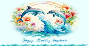 Summer Birthday Card for Her Изображение, которым поделились на Facebook template