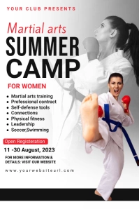 summer camp, karte camp Tumblr Graphic template