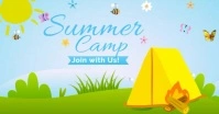 Summer Camp 2023 Image partagée Facebook template