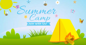 Summer Camp 2023 Изображение, которым поделились на Facebook template