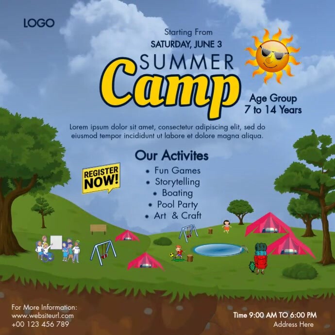 Summer Camp Poster summer-camp-poster