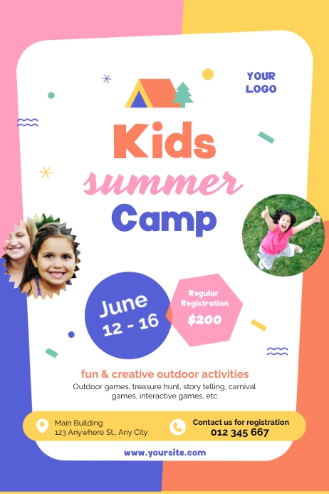 Copy of Summer Camp | PosterMyWall