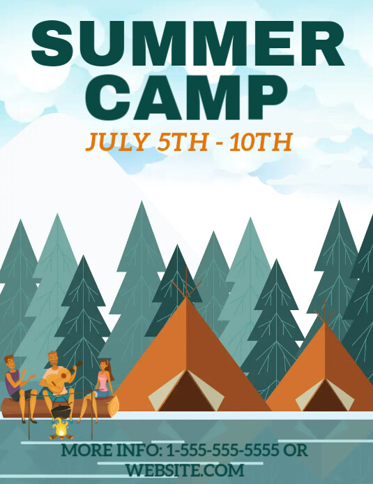 Summer Camp Template PosterMyWall