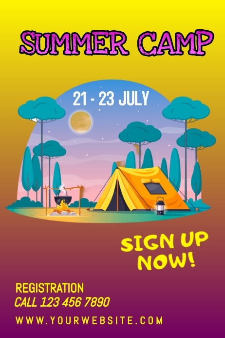 Copy of SUMMER CAMP | PosterMyWall