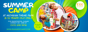 Summer Camp Facebook Cover template