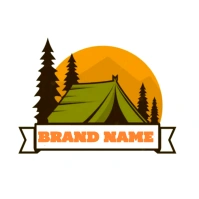 summer camp logo summer education logo, summe template