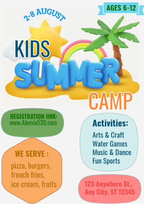 Summer Camp Template | PosterMyWall