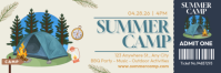 Summer Camp Ticket Email Header template