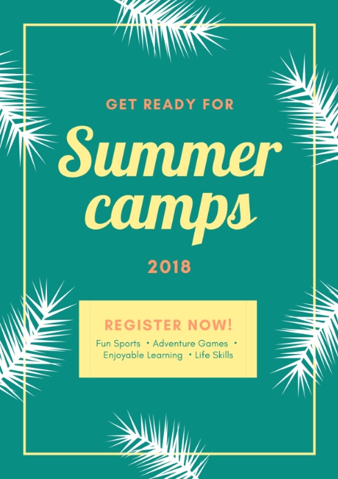 SUMMER CAMPS Template | PosterMyWall