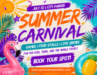 Summer Carnival Flyer (format US Letter) template