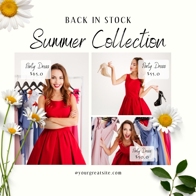 Summer Collection Template | PosterMyWall