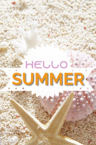 Summer Affiche template