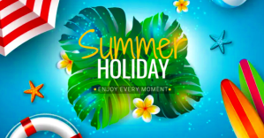 summer Facebook-Anzeige template