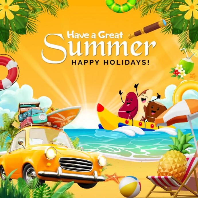 summer Instagram Plasing template