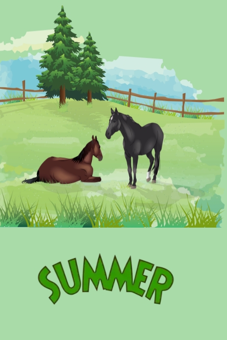 summer Poster template