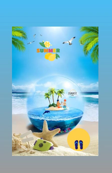 Copy of summer | PosterMyWall