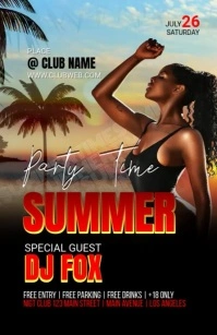 summer Tabloide template