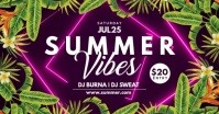 SUMMER Facebook Shared Image template