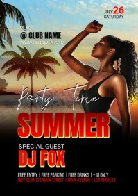 summer A5 template