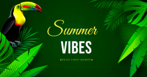 summer Рекламное объявление Facebook template