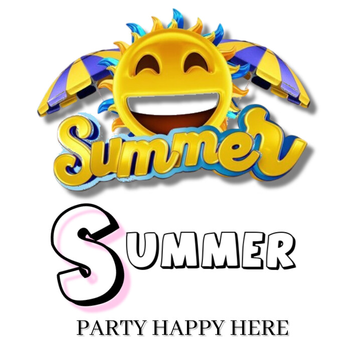 SUMMER Logo template