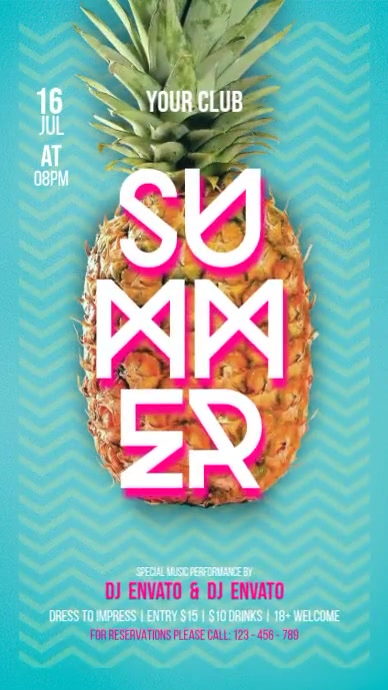 Summer Display template