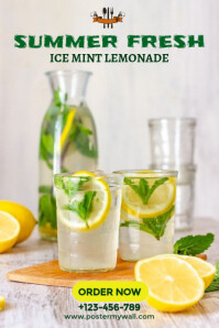 Summer Menu Poster Template | PosterMyWall