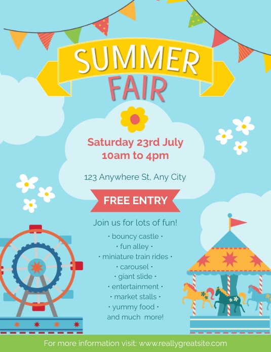 Summer fair Template | PosterMyWall