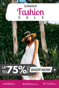 Summer Fashion Sale Ads Template | PosterMyWall