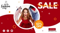 Summer Fashion Sale Publicación de Twitter template