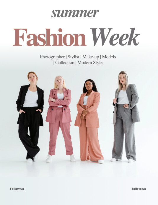 summer fashion week Template | PosterMyWall