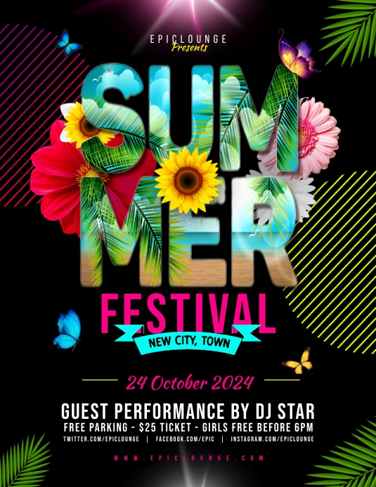 Festival Flyer Templates Festival Flyer Designs, Themes, Templates And