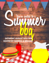 free bbq flyer templates create in minutes postermywall