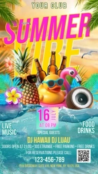 Summer Instagram Story template