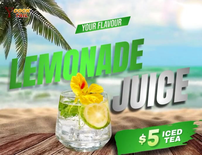 Lemonade Design Ad Summer Lemonade Ads Template | PosterMyWall