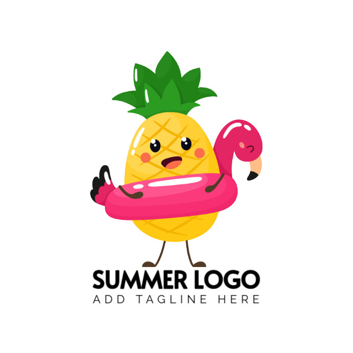 SUMMER LOGO template