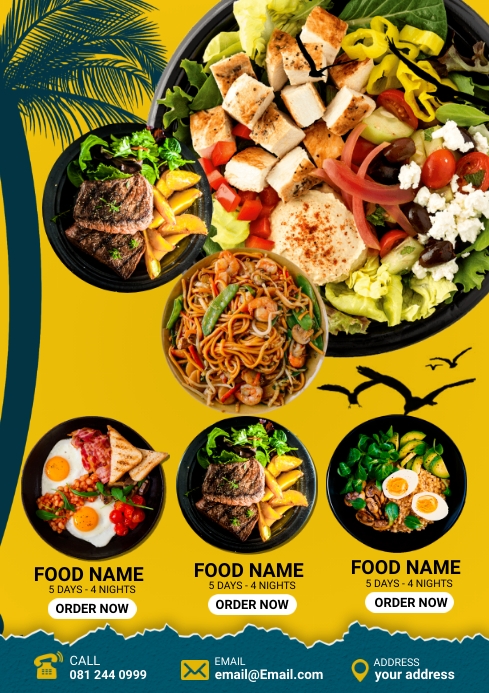 Copy of Summer Menu Design | PosterMyWall